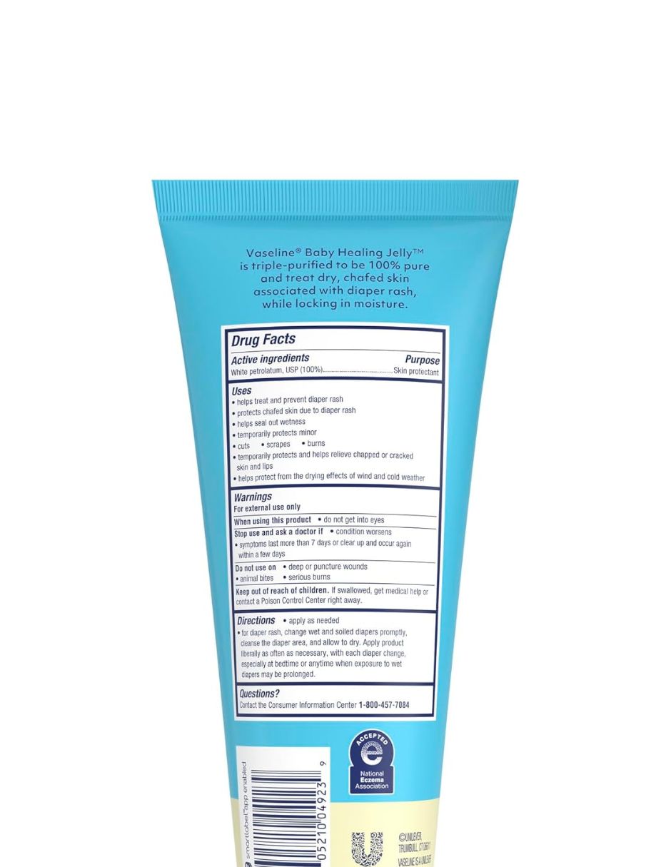 Vaselina Vaseline Baby Healing Jelly para Bebé 193 g