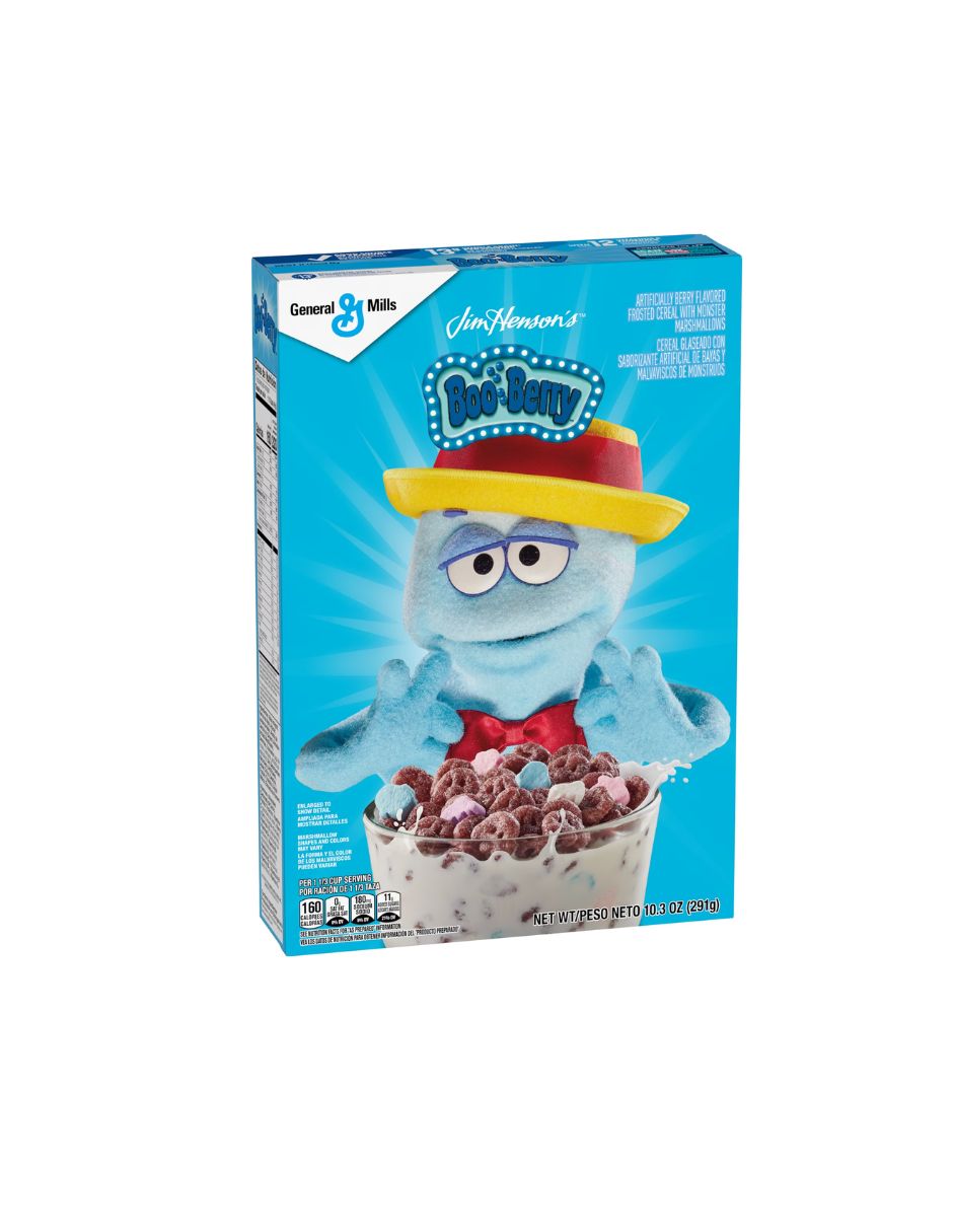Cereal Boo Berry Edición Limitada Sabor Bayas y Malvaviscos 291gr