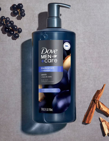 Gel de Baño Dove Men+Care Grosella y Cedro 769 ml