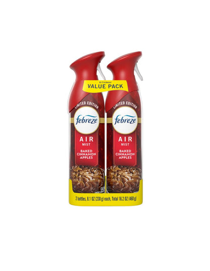 Ambientador Febreze Manzana y Canela 2 pack