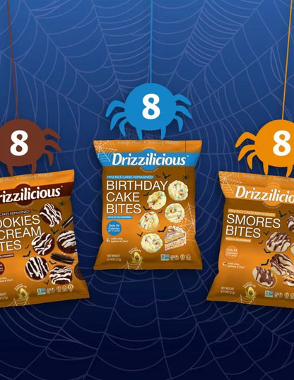Snacks Drizzilicious Halloween Surtidos 24 bolsas individuales