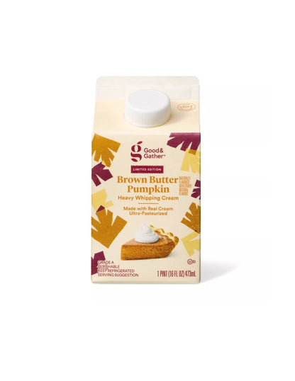 Crema para Batir Good & Gather Edición Limitada Calabaza 473 ml