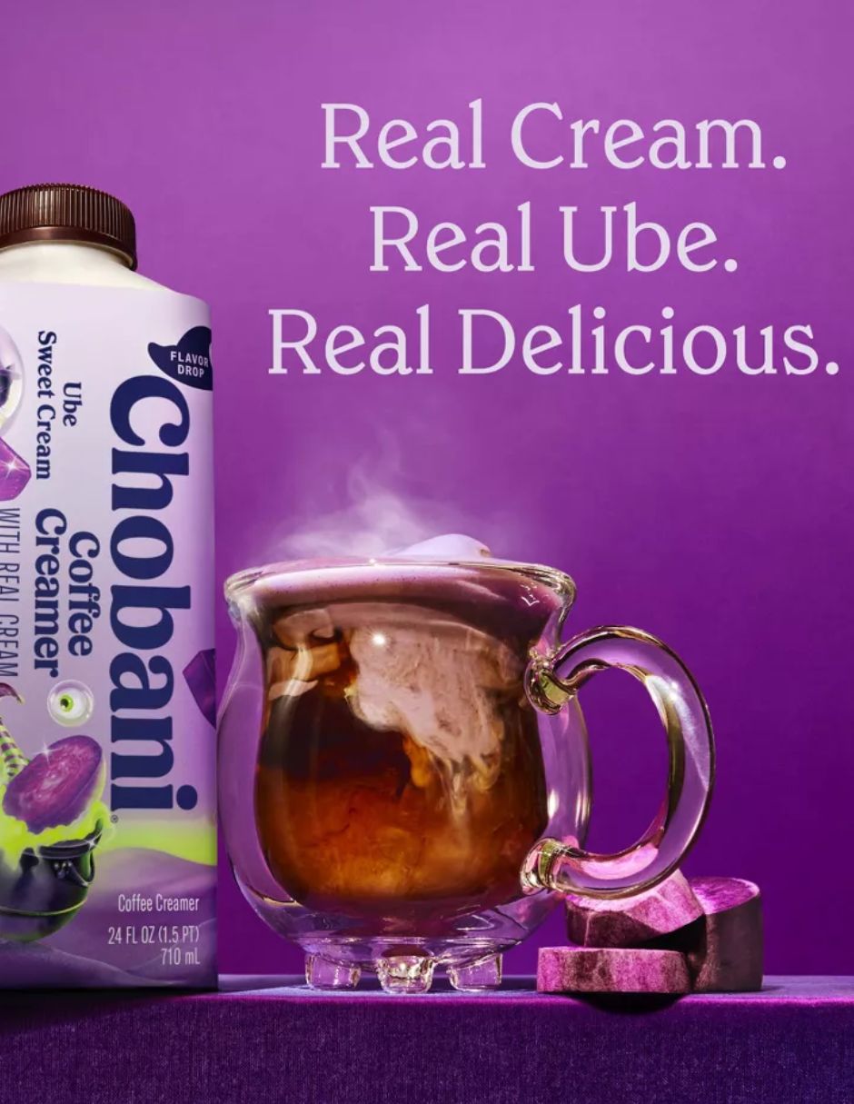 Crema para Café Chobani Ube Edición Limitada 710 ml