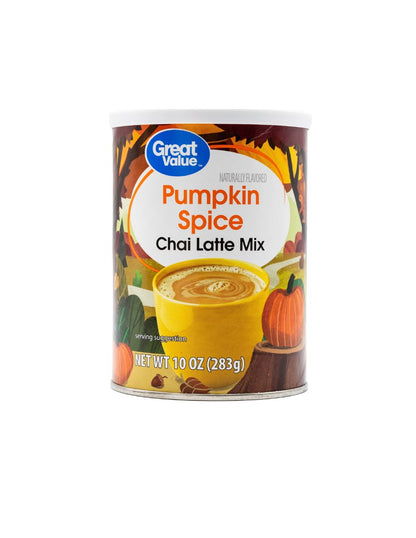 Mezcla Chai Latte Great Value Pumpkin Spice 283 g