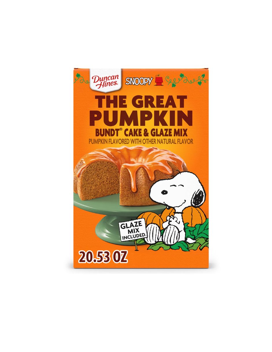 Mezcla Duncan Hines Snoopy Pastel Calabaza 582 g