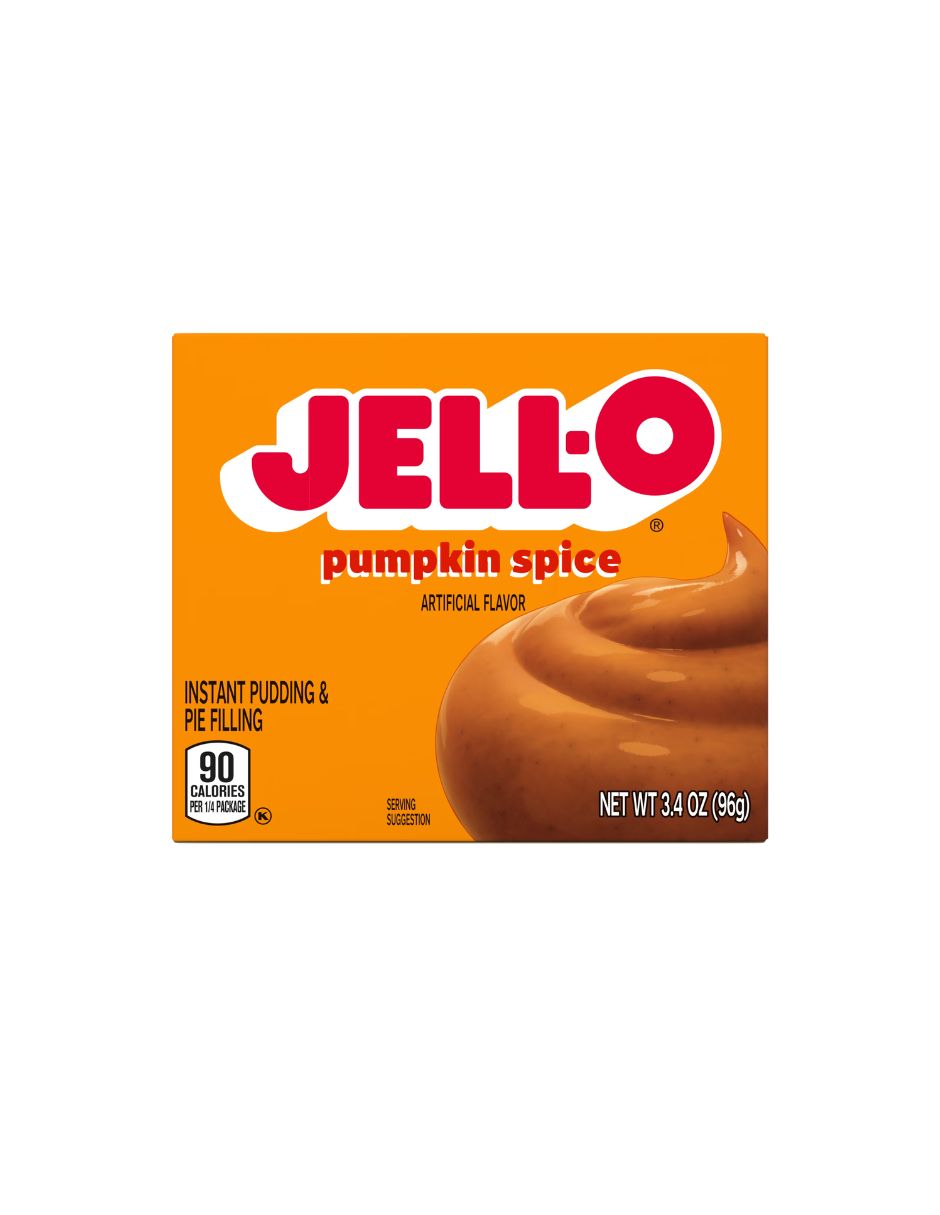 Mezcla Jell-O Pudín Pumpkin Spice 96 g