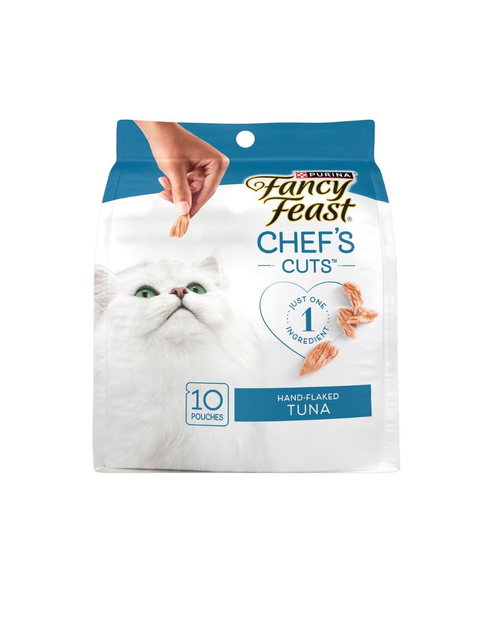 Premios Fancy Feast Chef's Cuts Atún para Gato 10 sobres
