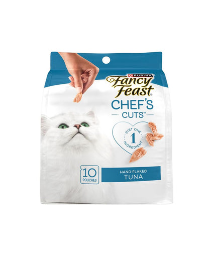 Premios Fancy Feast Chef's Cuts Atún para Gato 10 sobres