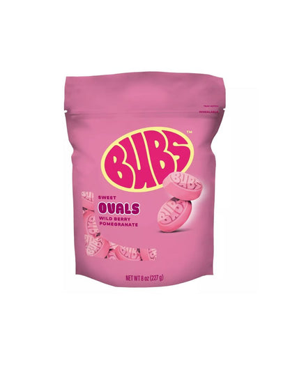 Caramelos BUBS Granada y Frutos del Bosque 227 g