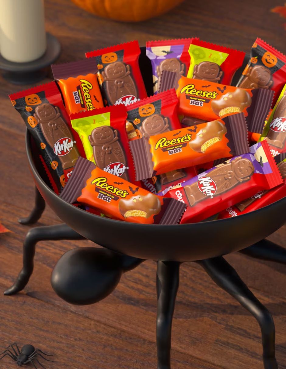 Chocolates KIT KAT y REESE'S Halloween 522gr