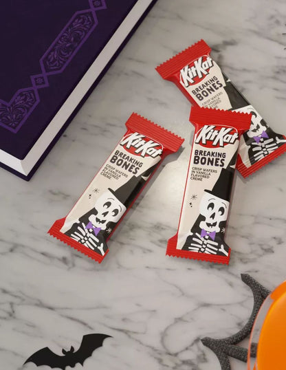 Chocolates KIT KAT Breaking Bones Vainilla Halloween 291 g