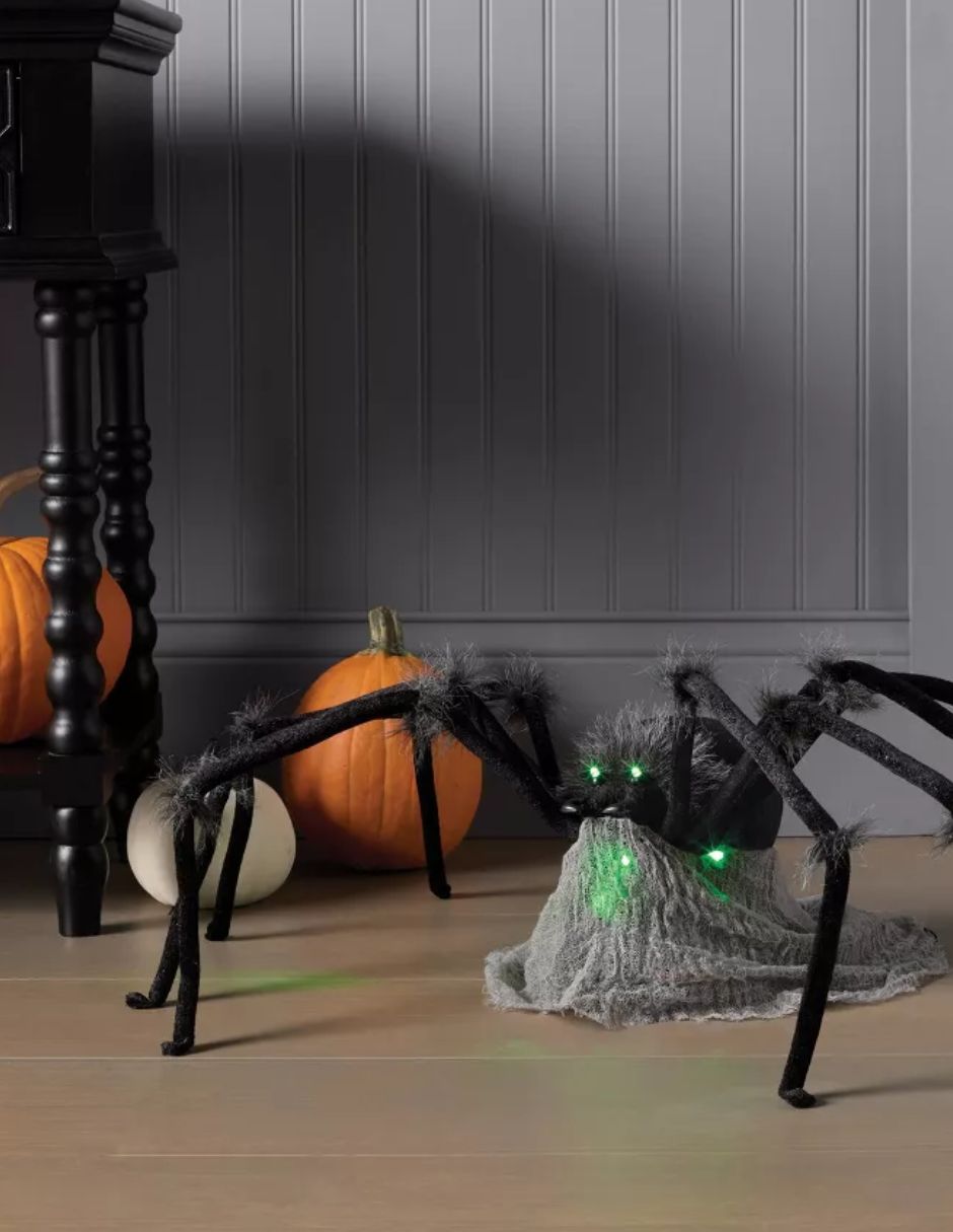 Araña Saltarina Hyde and EEK Halloween con Luz