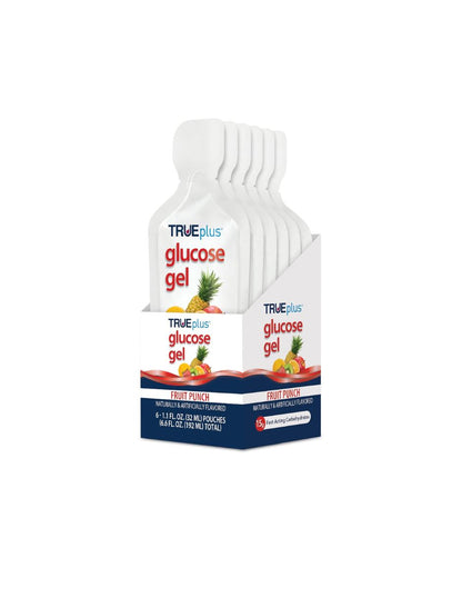Gel de Glucosa TRUEplus Ponche de Frutas 6 sobres