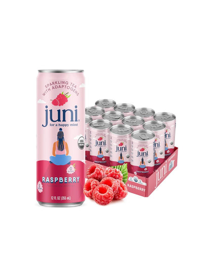Bebida Juni Frambuesa con Adaptógenos 12 latas