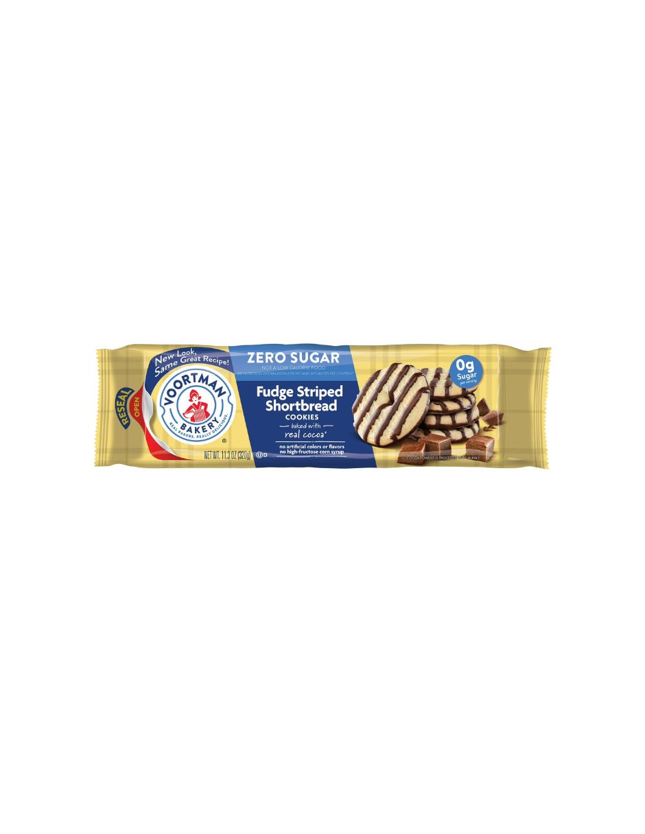 Galletas Voortman Shortbread Fudge Sin Azúcar 320 g