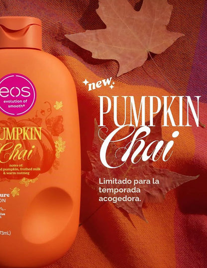 Loción Corporal eos Pumpkin Chai 473 ml Edición Limitada