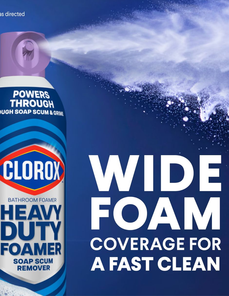 Limpiador de Baño Clorox Espuma Lavanda 567 g