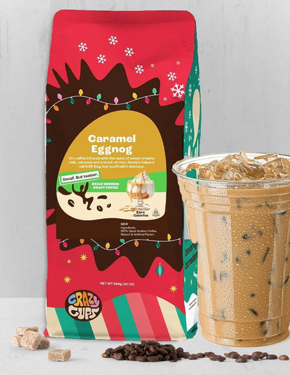 Café Molido Crazy Cups Descafeinado Rompope Caramelo 284 g