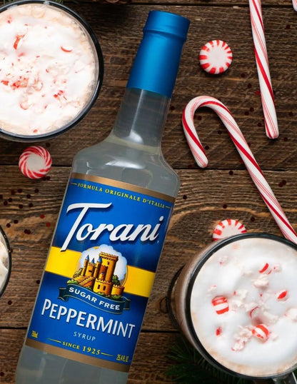 Jarabe Torani Menta Sin Azúcar 750 ml