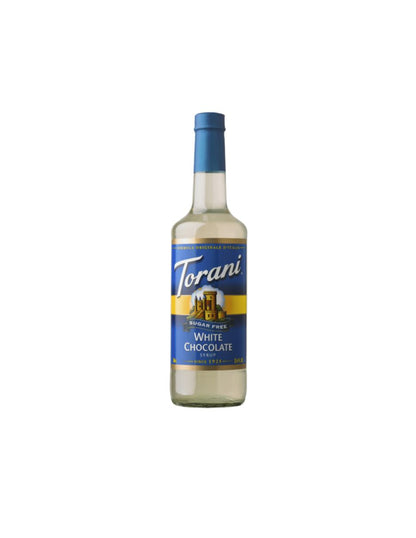 Jarabe Torani Chocolate Blanco Sin Azúcar 750 ml