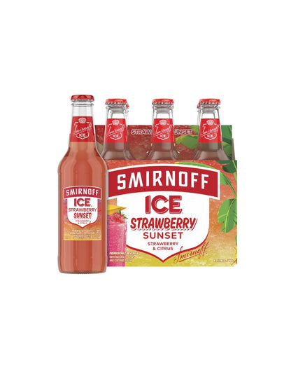 Bebida Smirnoff Ice Strawberry Sunset 6 Botellas 331 ml
