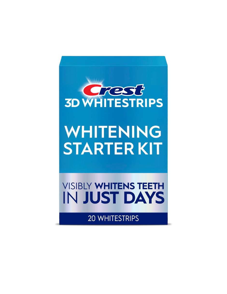 Tiras Blanqueadoras Crest 3D Whitestrips 20 Piezas