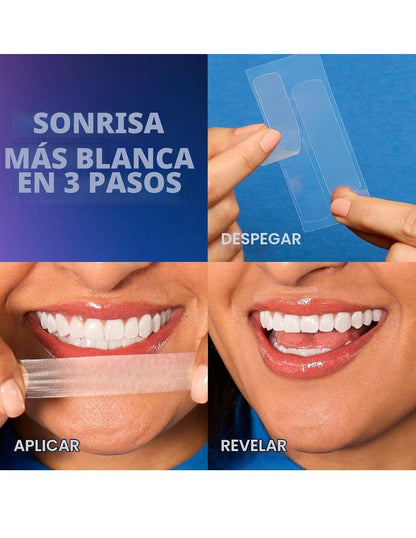 Tiras Blanqueadoras Crest 3D Whitestrips 28 Piezas