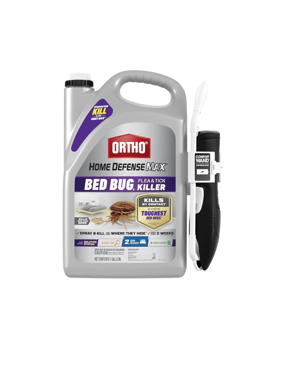 Solución Insecticida Ortho Home Defense Max Chinches y Pulgas 3.78L