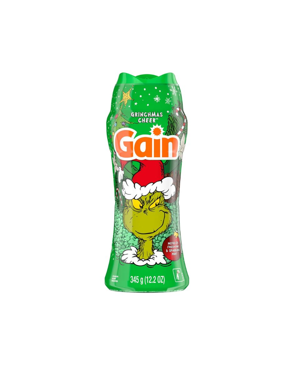 Perlas Aromáticas Gain Edición Limitada Grinchmas Cheer para Ropa 346 g