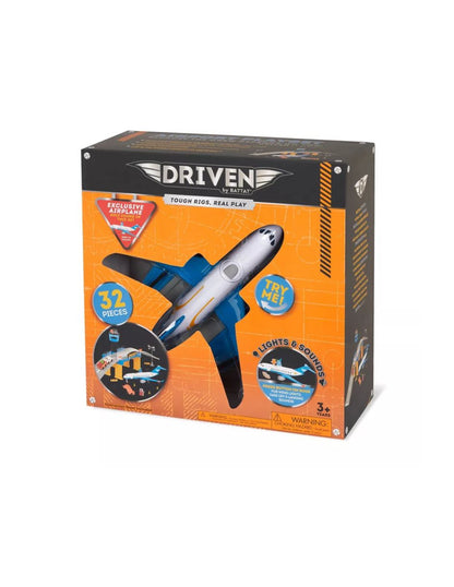 Set de Aeropuerto DRIVEN by Battat con Avión 32 Piezas