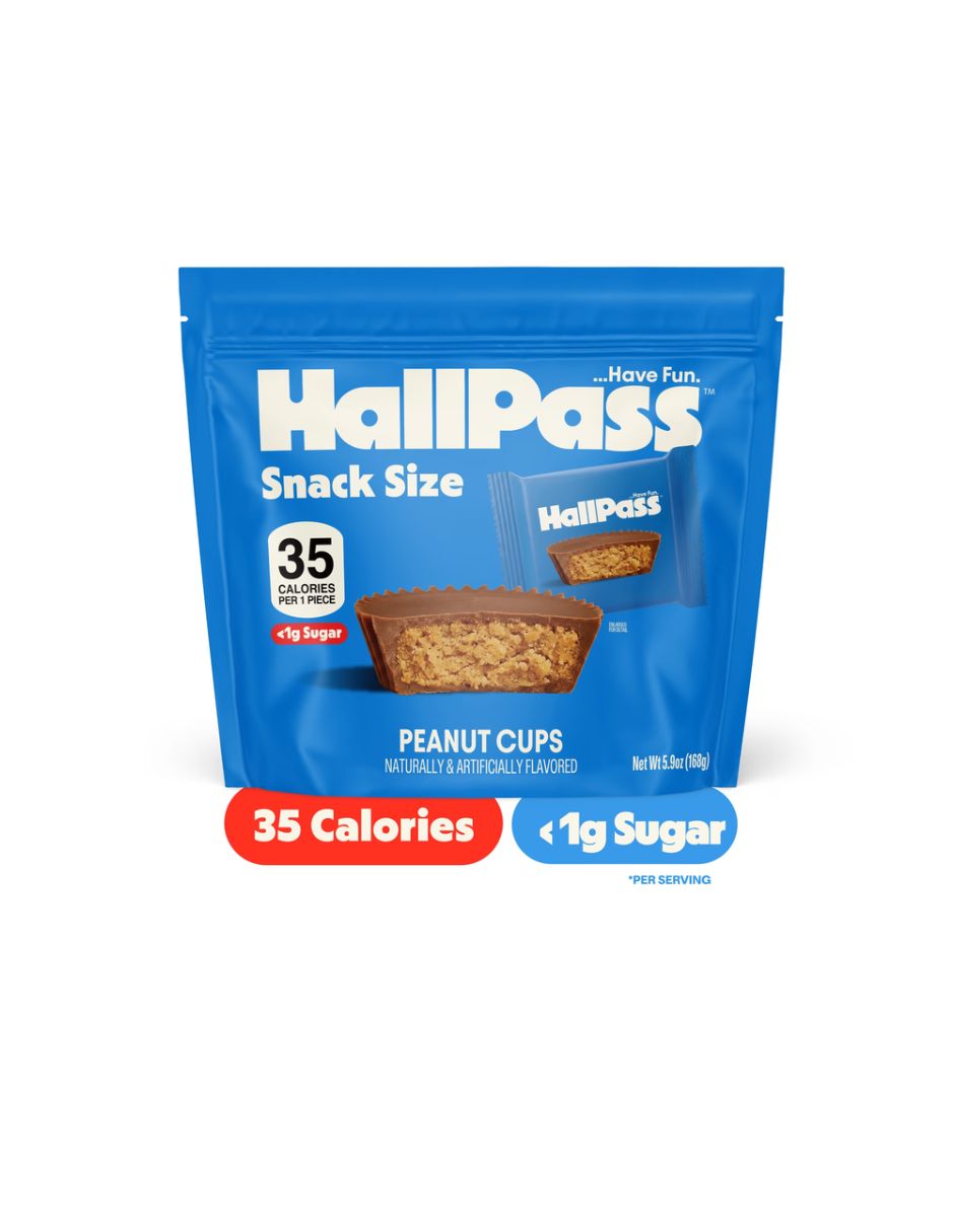 Chocolates HallPass Peanut Cups Chocolate y Maní 168 g