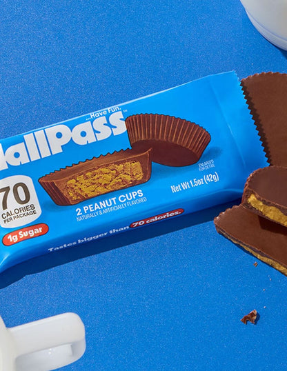 Chocolates HallPass Peanut Cups Chocolate y Maní 168 g