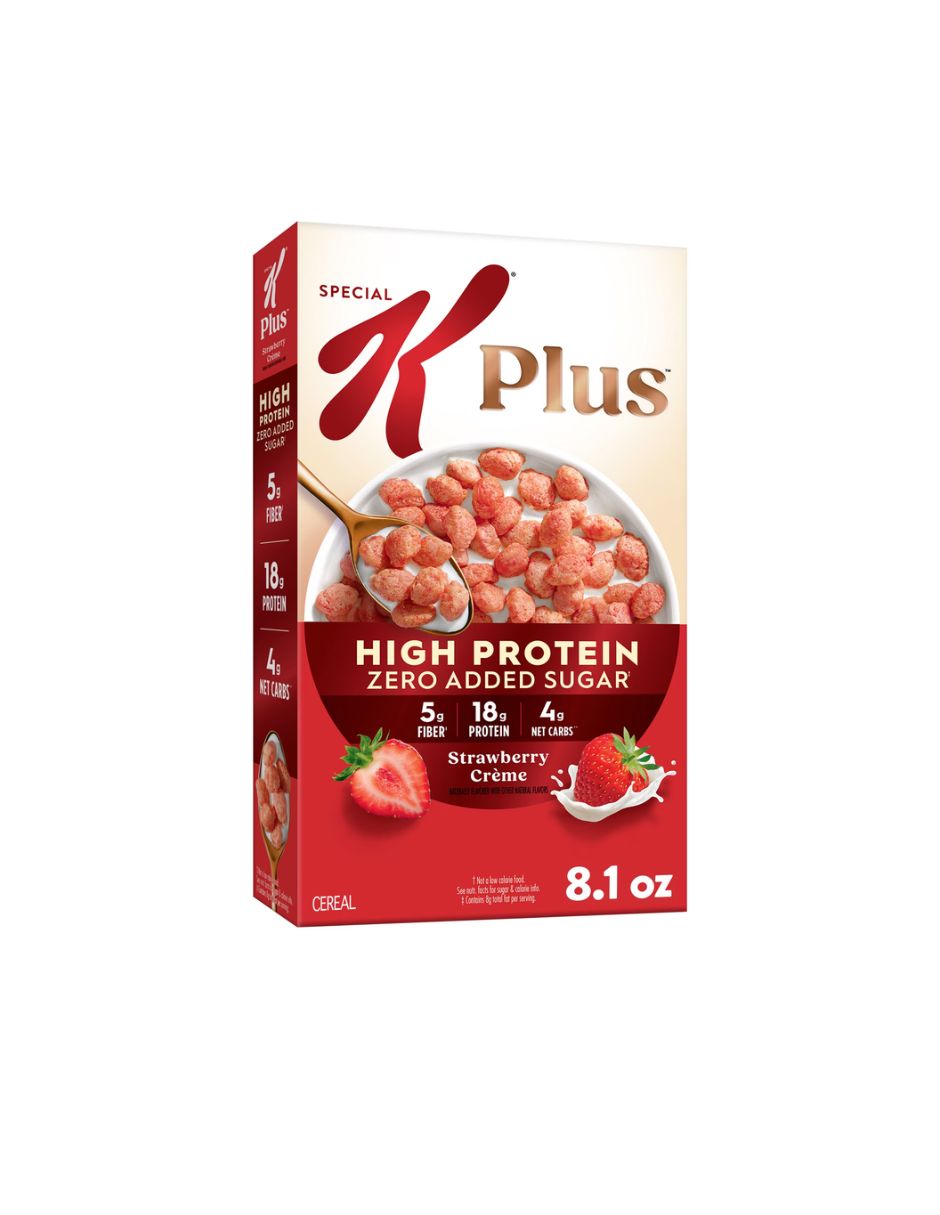 Cereal Special K Plus Fresa y Crema Proteína 229 g