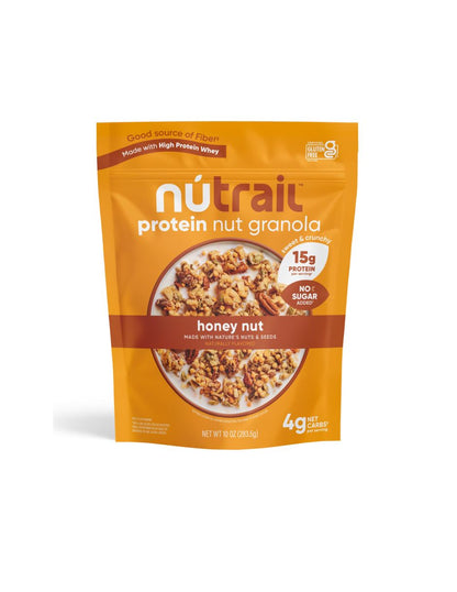 Granola NuTrail Miel y Nuez con 15 g de Proteína 283 g