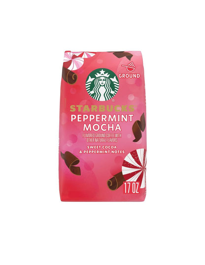 Café Molido Starbucks Menta Moca Tueste Medio 481 g