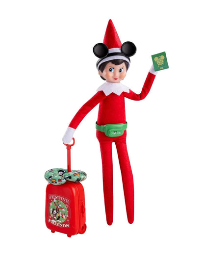 Set de Viaje The Elf on the Shelf Mickey Mouse 5 Piezas