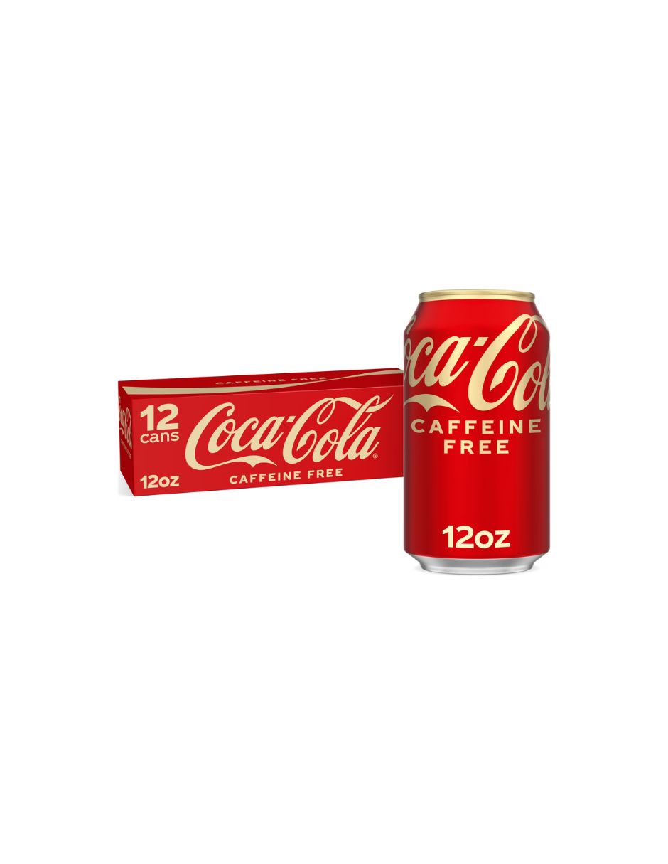Refresco Coca-Cola Sin Cafeína 12 Latas 355 ml