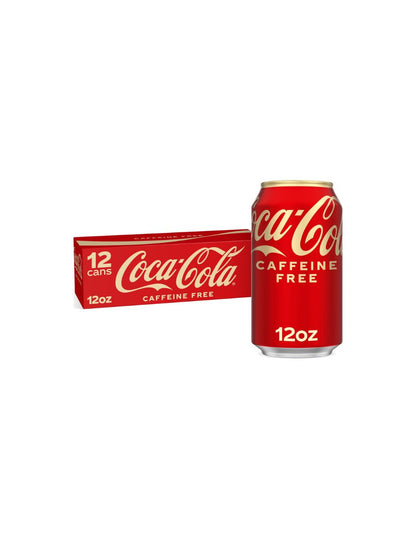 Refresco Coca-Cola Sin Cafeína 12 Latas 355 ml