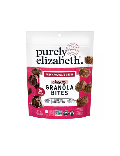 Bocaditos Purely Elizabeth Granola Chocolate Negro 198 g