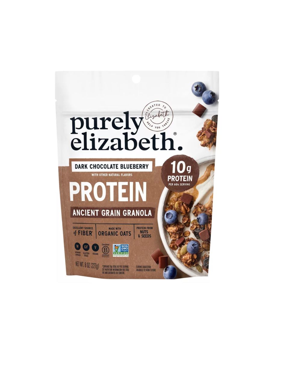 Granola Purely Elizabeth Chocolate Arándano Proteína 227 g