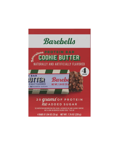 Barritas Barebells Speculoos Proteína 4 Piezas 55 g
