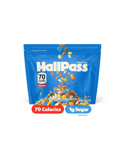 Dulces HallPass Chocolate con Cubierta Crujiente 215 g
