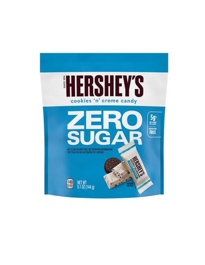 Chocolate Hershey's Cookies 'n' Creme Sin Azúcar 144 g