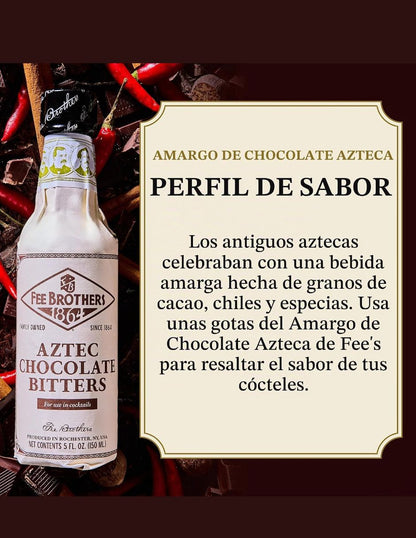 Bíter Fee Brothers Chocolate Azteca para Cócteles 150 ml