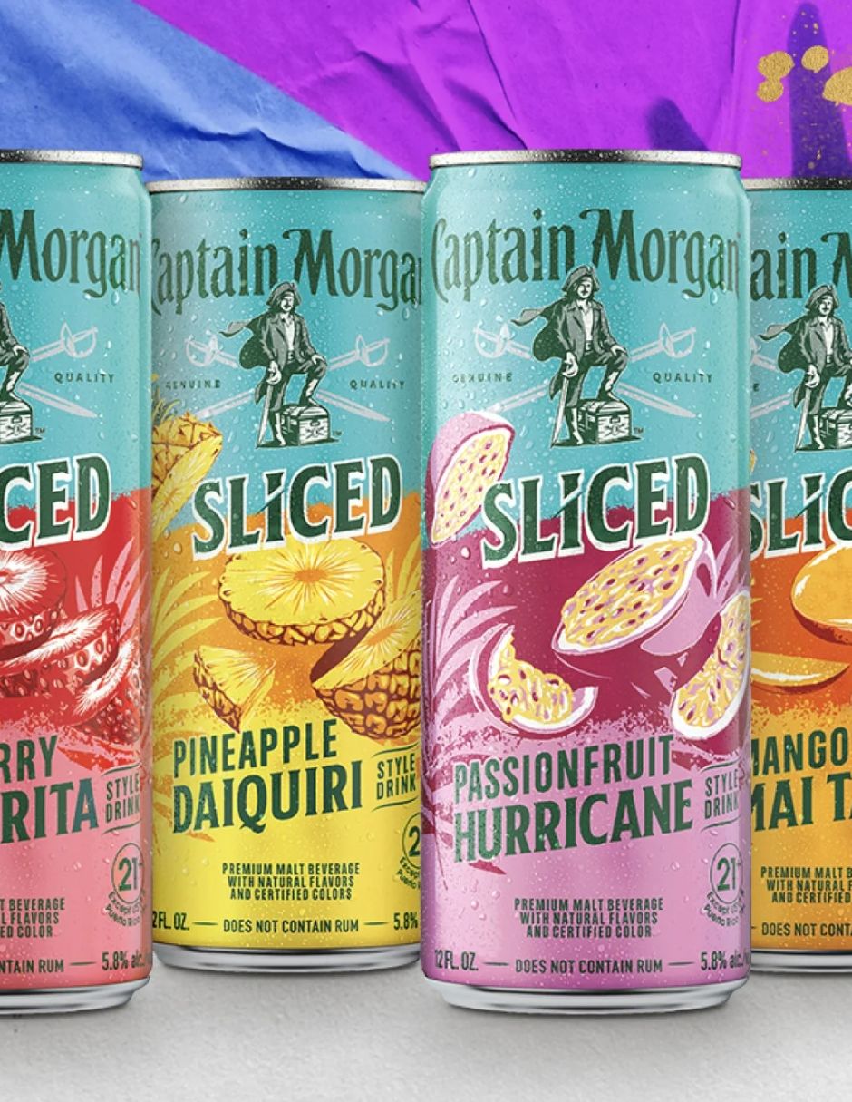 Cocteles Captain Morgan Sliced 12 Latas 355 ml