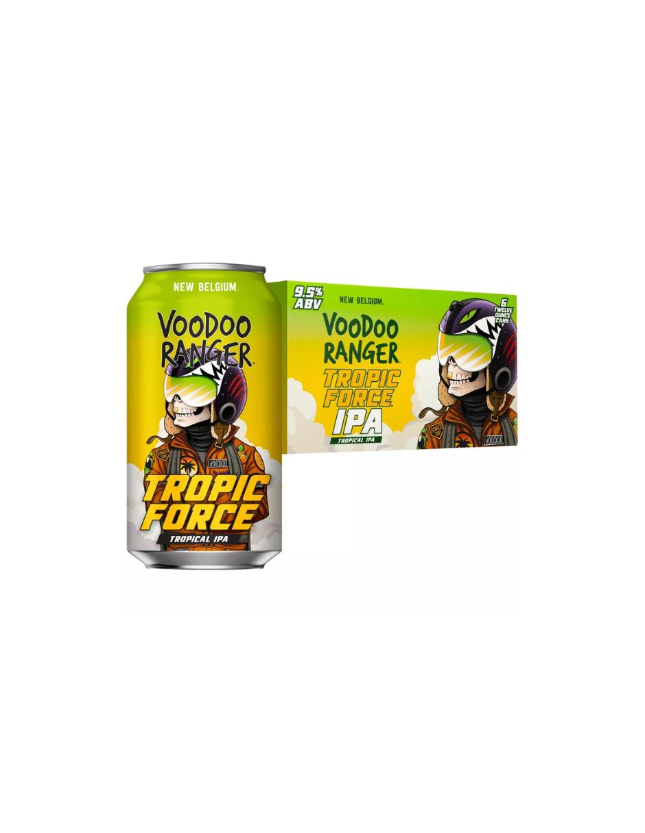 Cerveza Voodoo Ranger Tropic IPA 6 Latas 355 ml