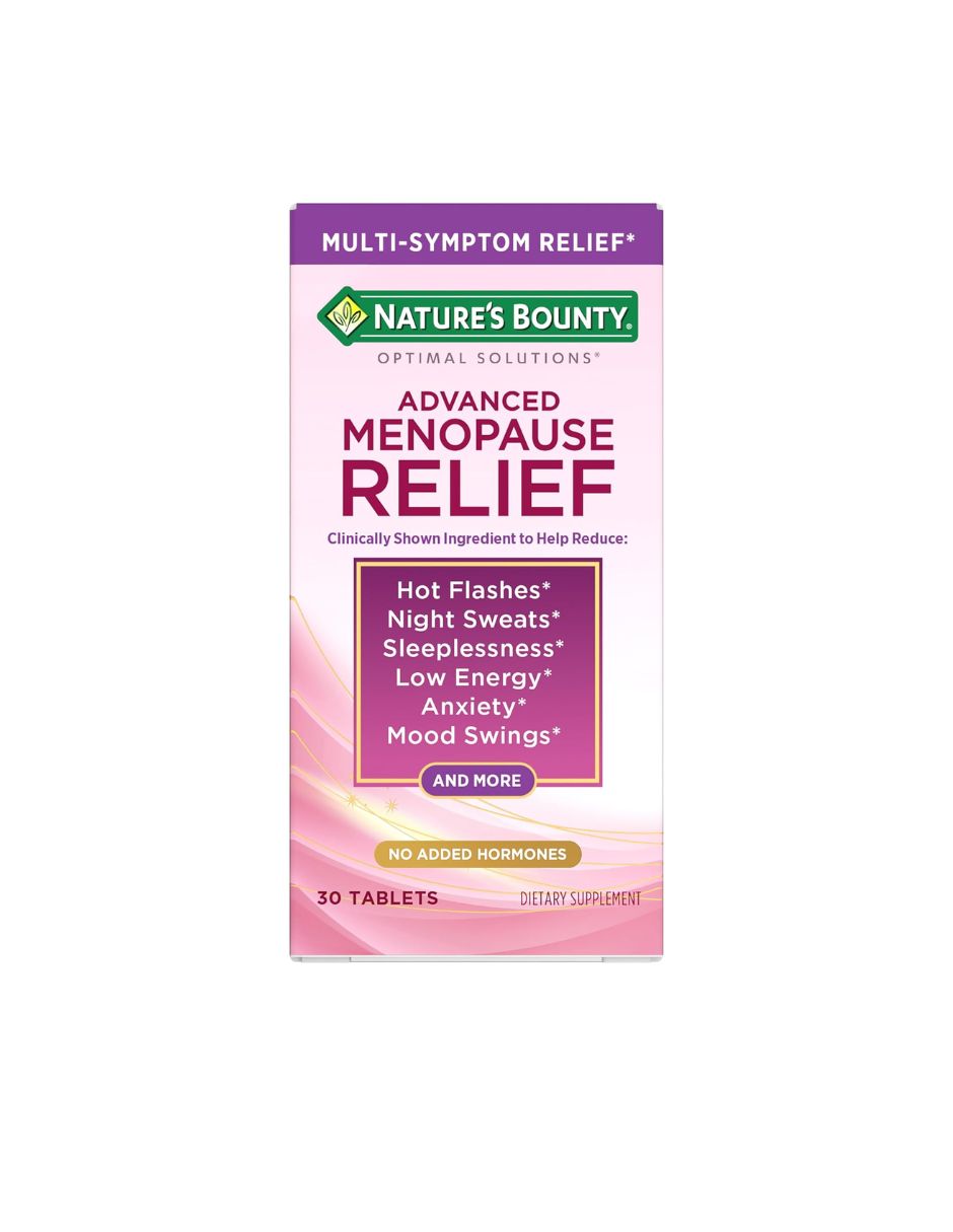 Suplemento Menopausia Nature's Bounty 30 Tabletas