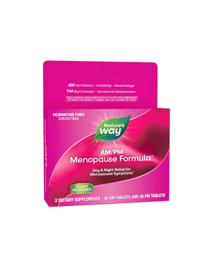 Suplemento Menopausia Nature's Way AM PM 60 Tabletas