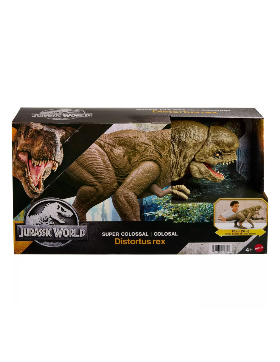 Figura Jurassic World Distortus Rex Super Colossal 79 cm