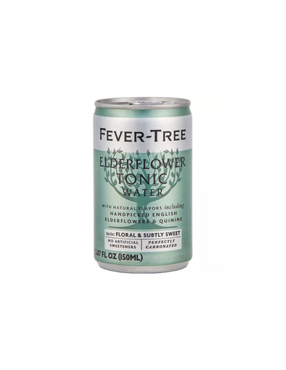 Agua Tónica Fever Tree Flor Saúco 8 Latas 150 ml